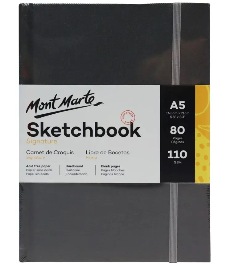 בלוק רישום A5 כריכה קשה